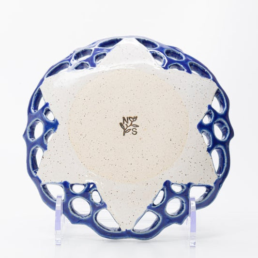 Star of David Lace small plate #1