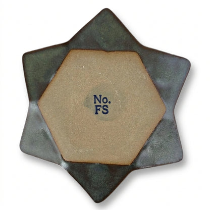 Star of David small dish - 6