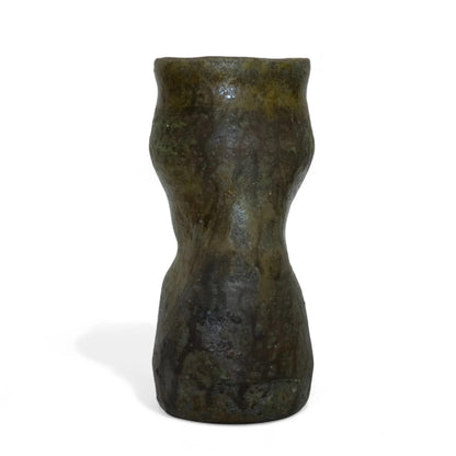 Stoneware Ancient Shofar Vase #18