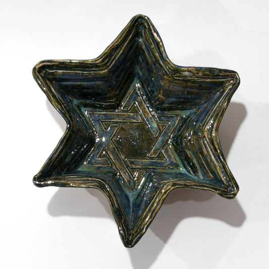 Star of David Serving Bowl