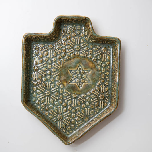 Chanukah Dreidel Dish