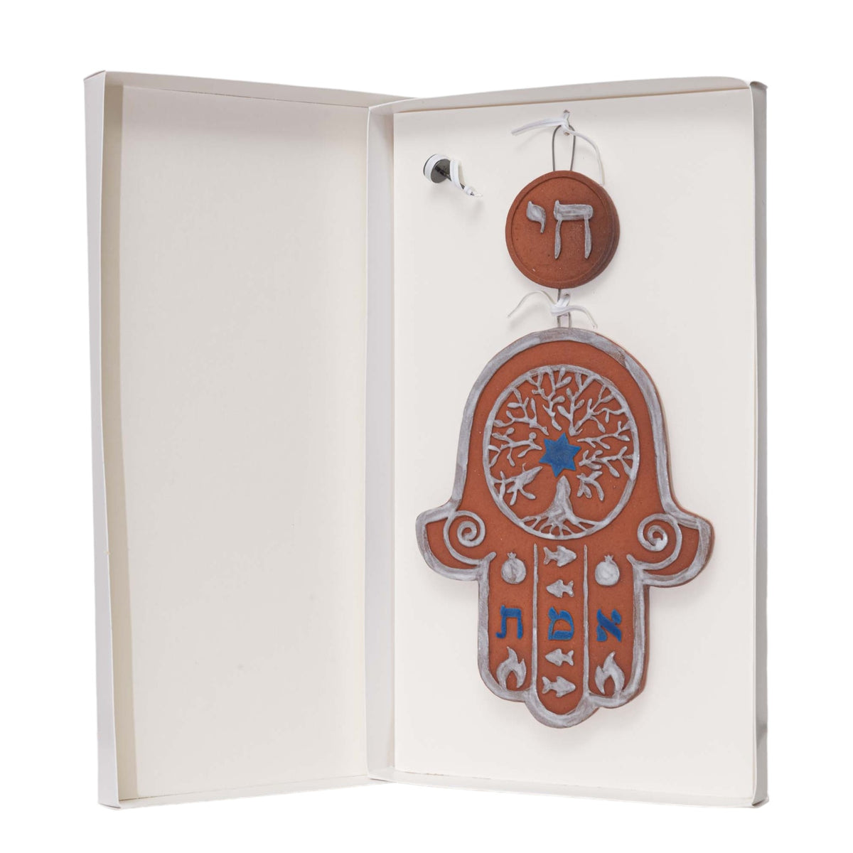 #5 Hamsa Hand Wall Hanging 10 1/2 high x 5 3/4 wide