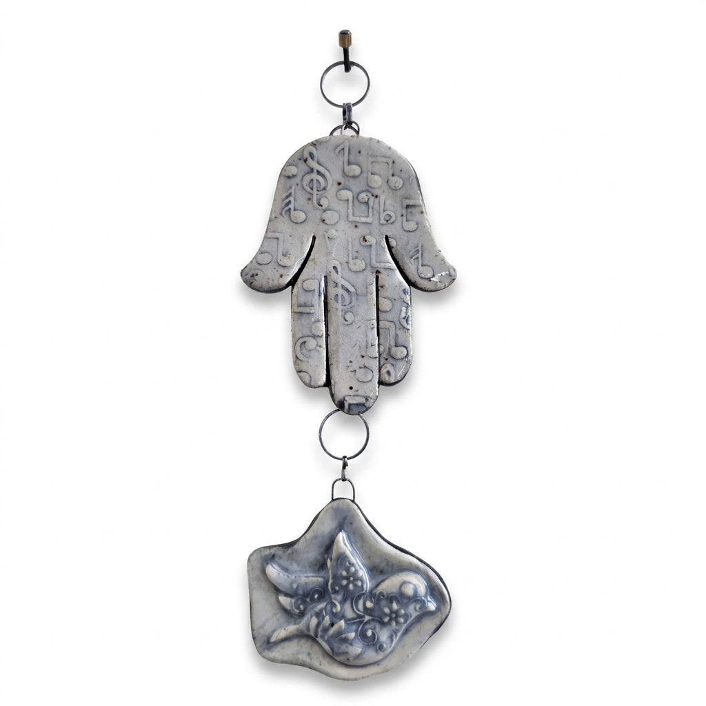 Hamsa Dove Wall Charm