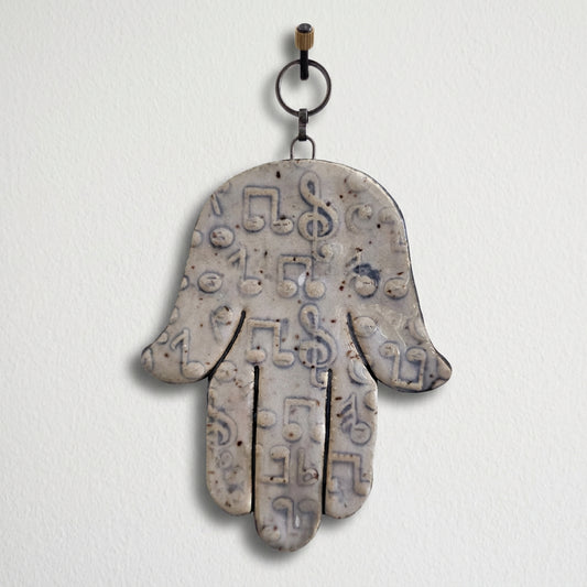 Hamsa Music Wall Charm