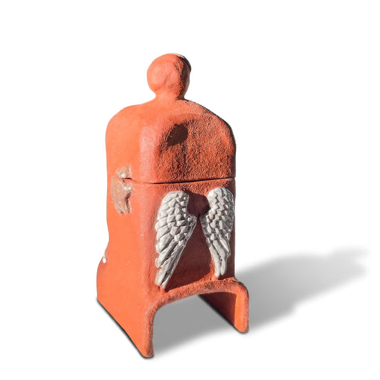 Angel Wing Shabbat Matches Holder