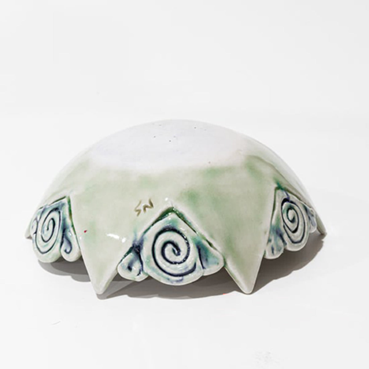 Star of David Painted Pomegranate Small Bowl
