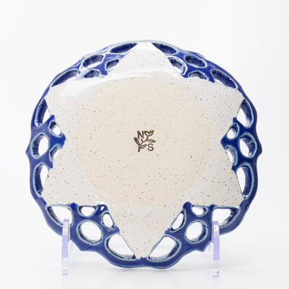 Star of David Lace small plate #1