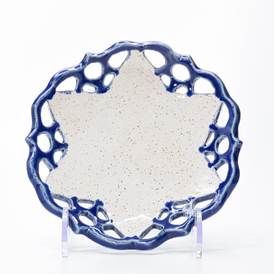 Star of David Lace small plate #1