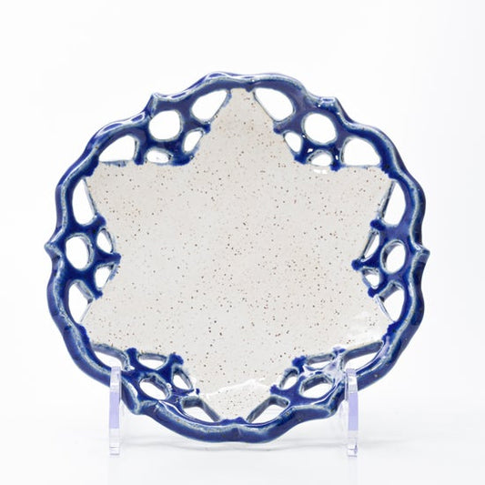 Star of David Lace small plate #1